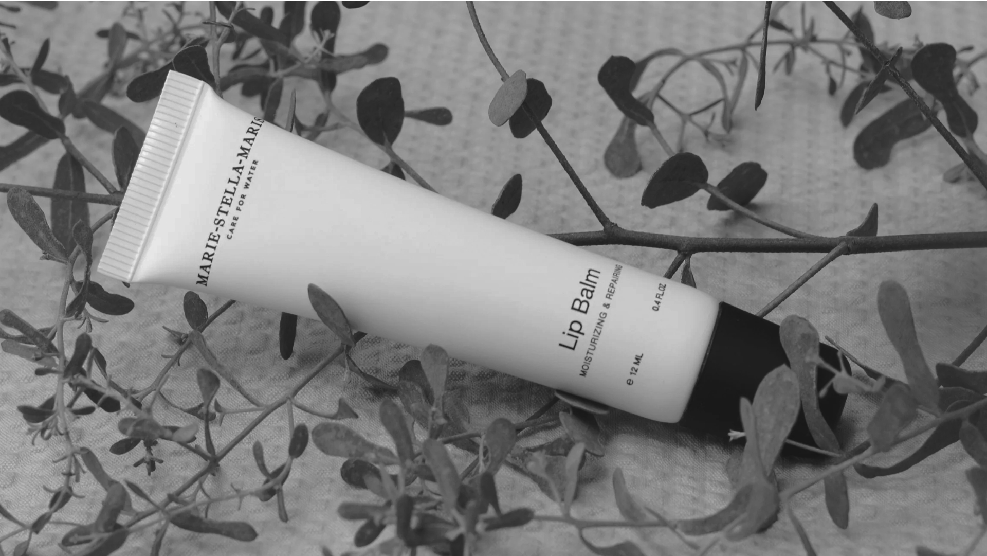 Stationery design of letterhead and business cards for the company Anders on top of a blurred photo of a house interior.