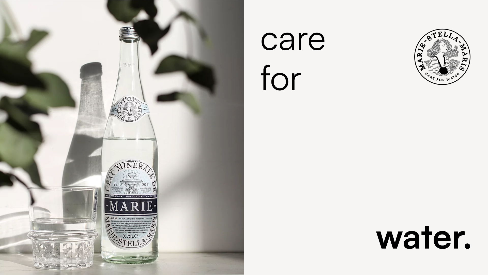 Stationery design of letterhead and business cards for the company Anders on top of a blurred photo of a house interior.