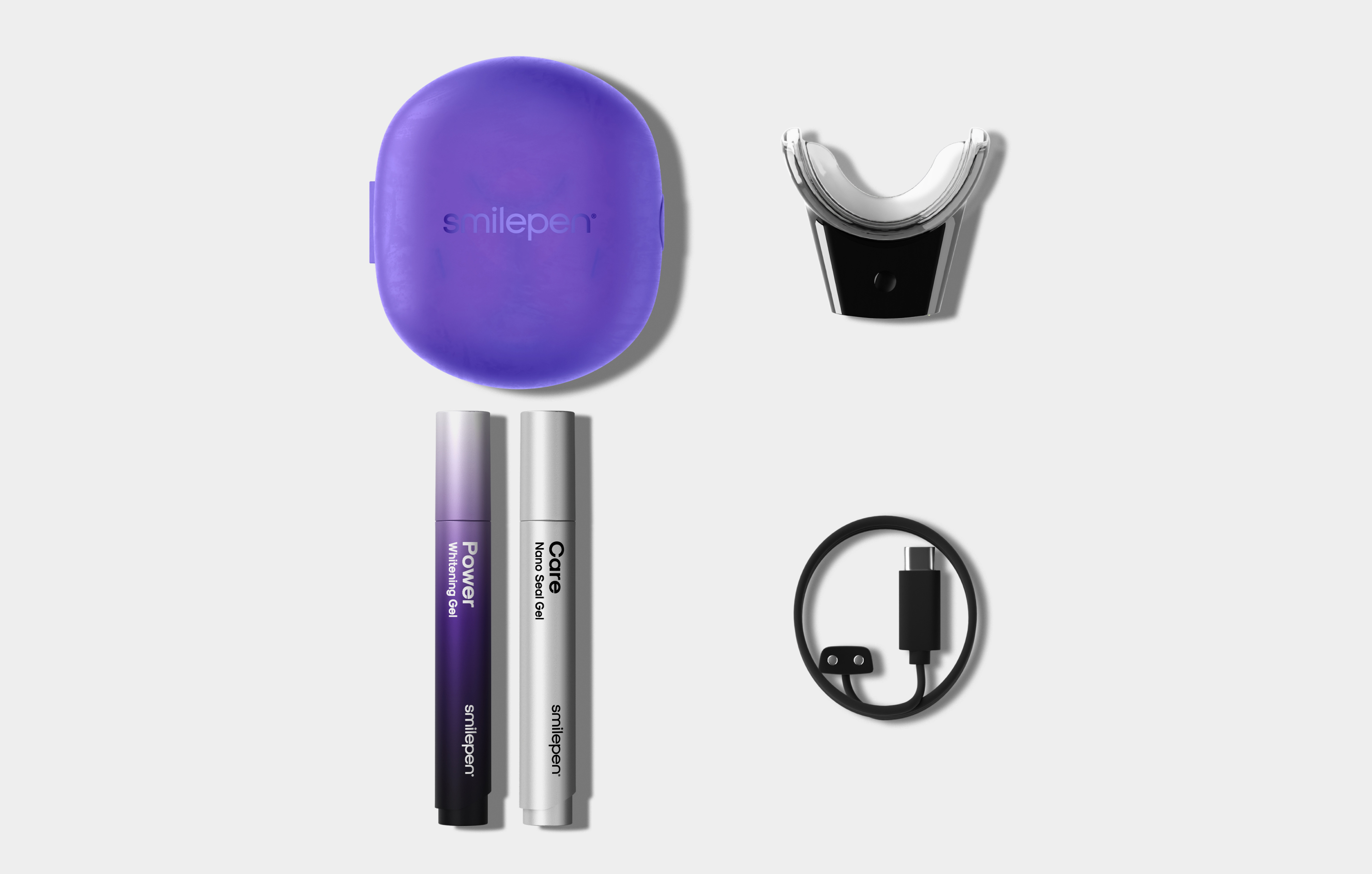 Stationery design of letterhead and business cards for the company Anders on top of a blurred photo of a house interior.