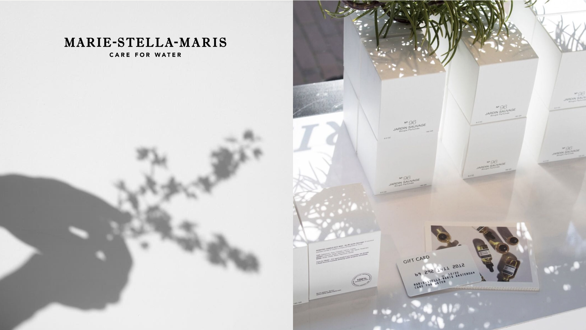 Stationery design of letterhead and business cards for the company Anders on top of a blurred photo of a house interior.