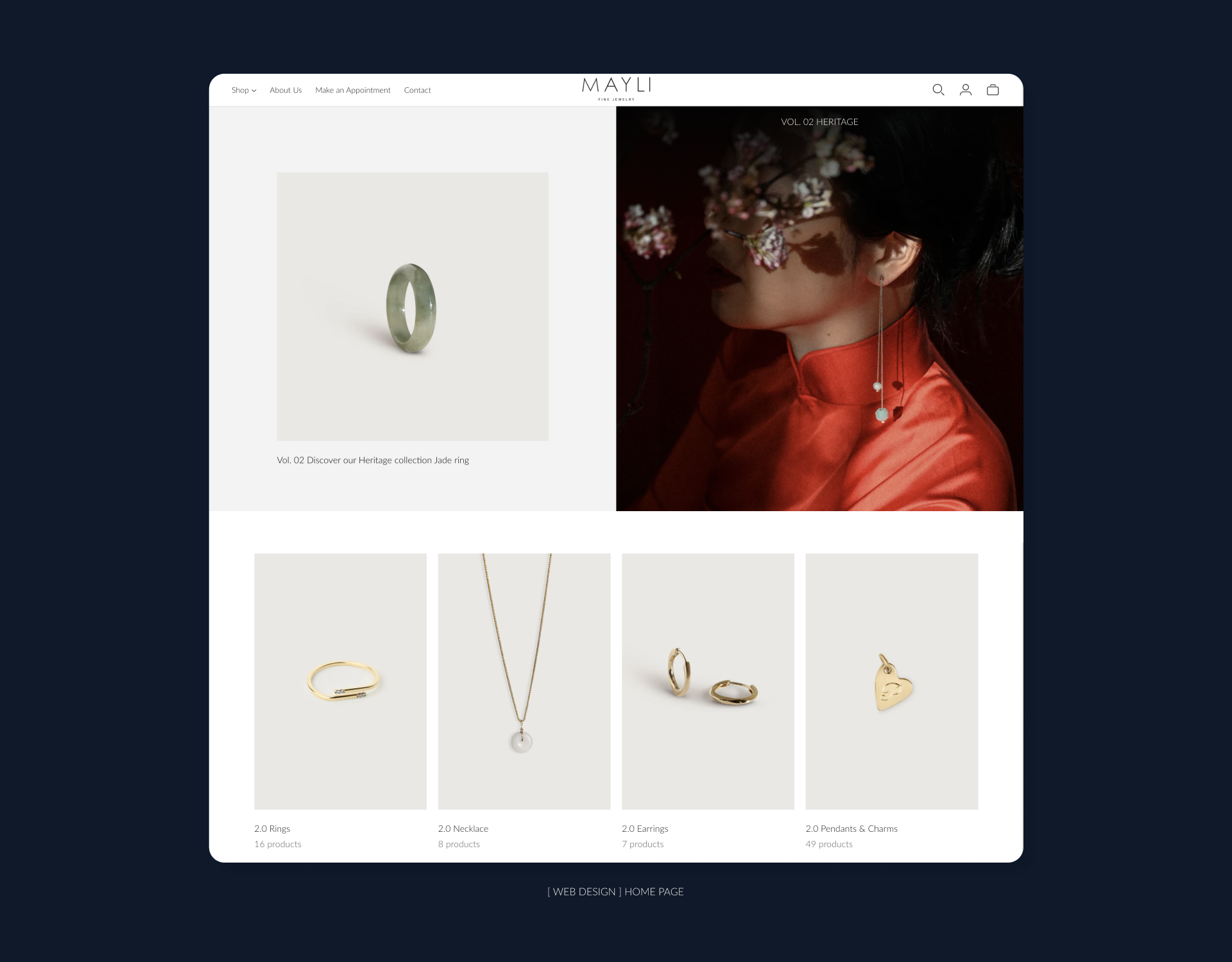 Graphic depicting UI-styled buttons with different categories of interior design items on top of an image of a modern interior living room.