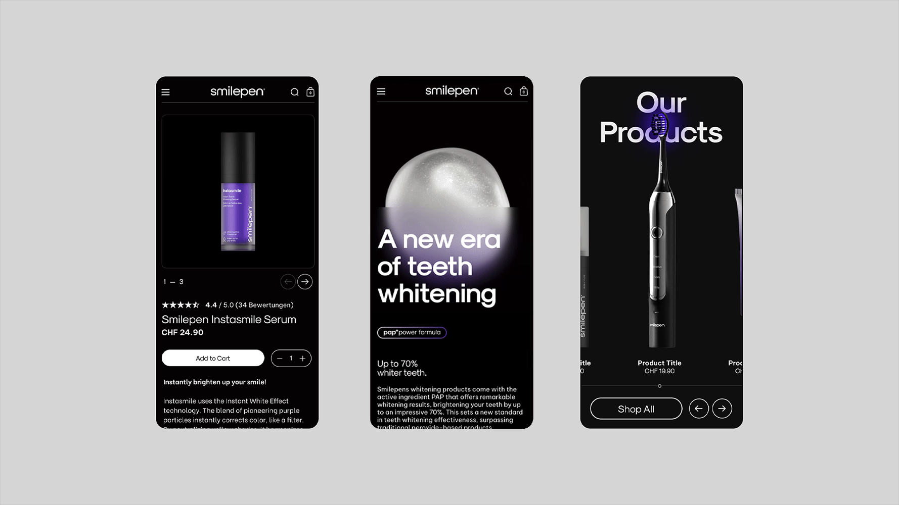 Stationery design of letterhead and business cards for the company Anders on top of a blurred photo of a house interior.