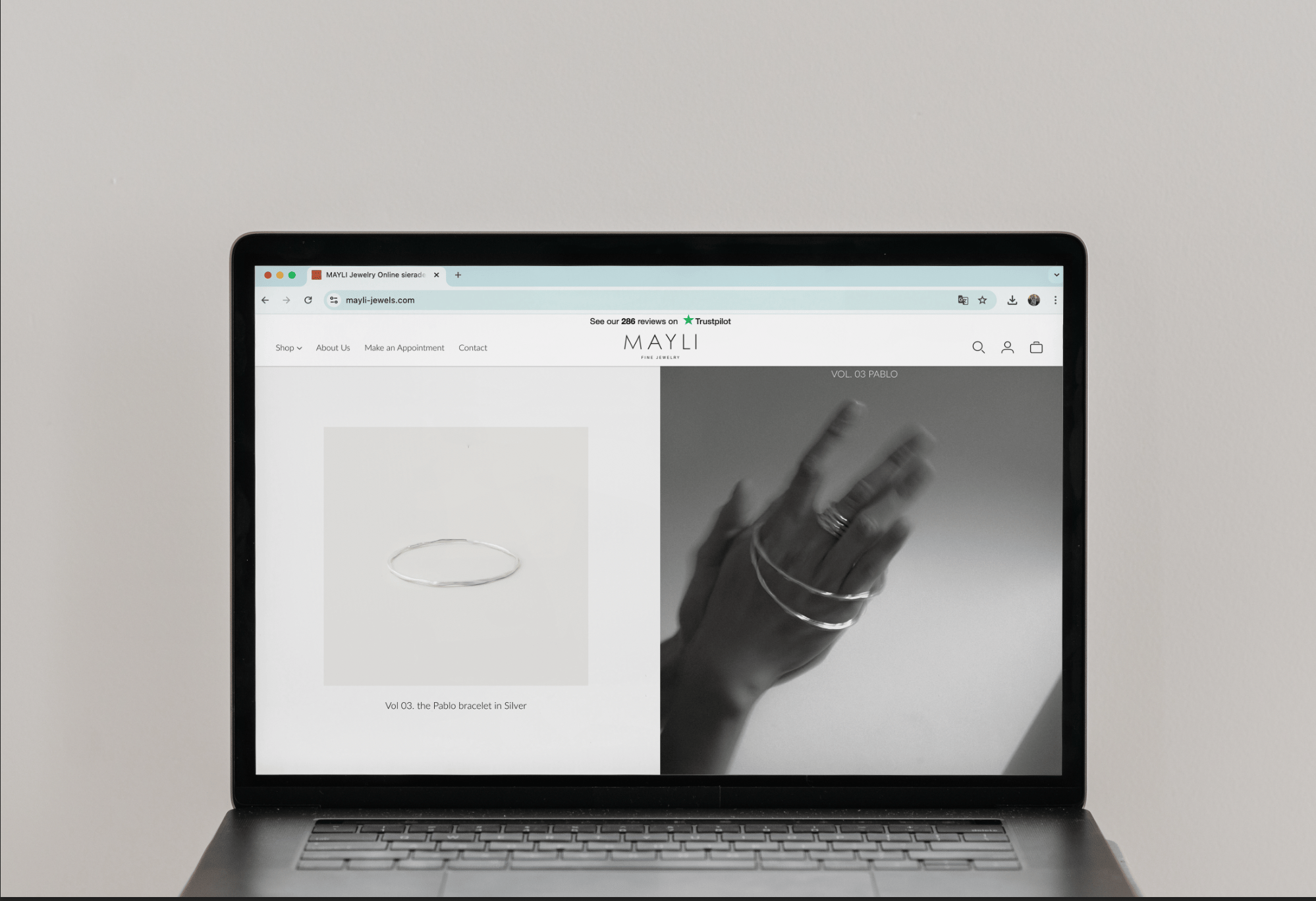 Graphic depicting UI-styled buttons with different categories of interior design items on top of an image of a modern interior living room.
